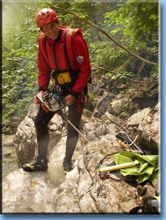 making a belaying point